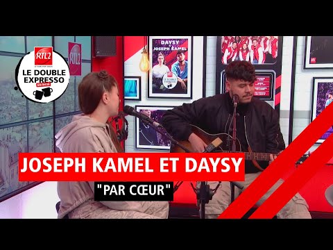 Joseph Kamel et Daysy interprètent "Par cœur" dans Le Double Expresso RTL2