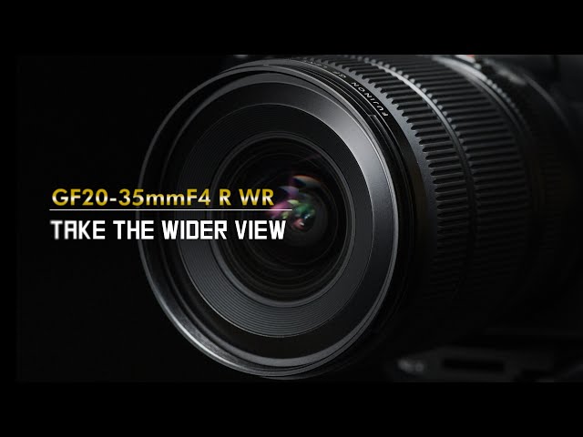 Vidéo FUJIFILM GF 20-35 mm f/4 R WR
