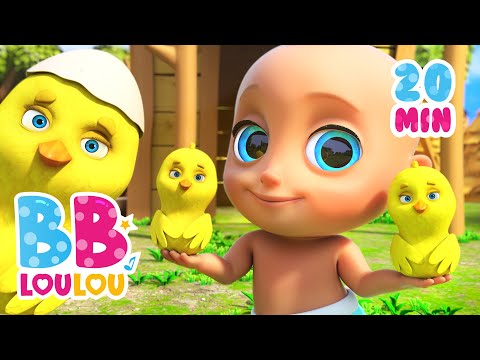Picoti picota | Une poule sur un mur | Comptine avec gestes | BB LouLou