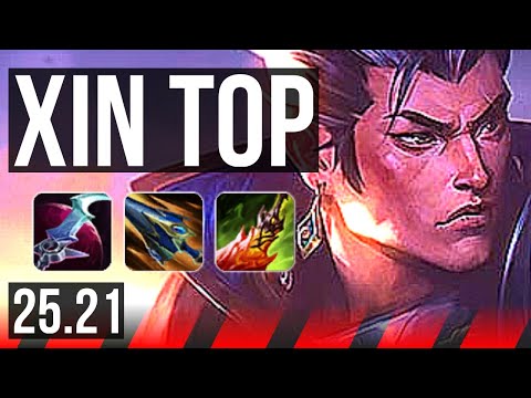 XIN ZHAO vs JAYCE (TOP) | 8 solo kills, 45k DMG | KR Diamond | 25.21