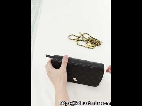 Chanel Classic Long Zipped Wallet - Wallet Wand