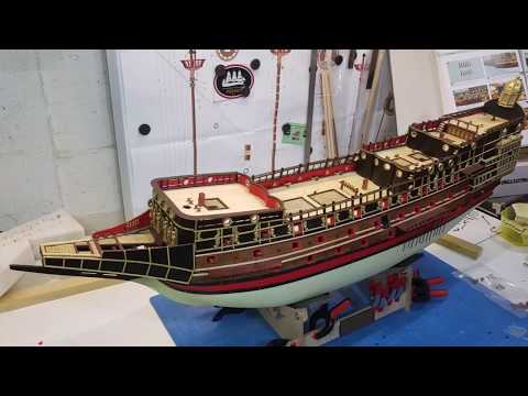 HMS Sovereign of the Seas von DeAgostini Bauabschnitt 96   107