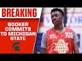 2023 4-star PF Xavier Booker commits to Michigan State | CBS Sports HQ