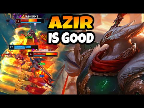 This is why Azir is VERY STRONG in the right hands