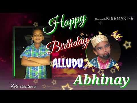 ✌️😎😎Happy birthday abhinay 😎😎✌️