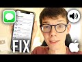 How To Fix IPhone Message Notification Sound Not Working Full Guide