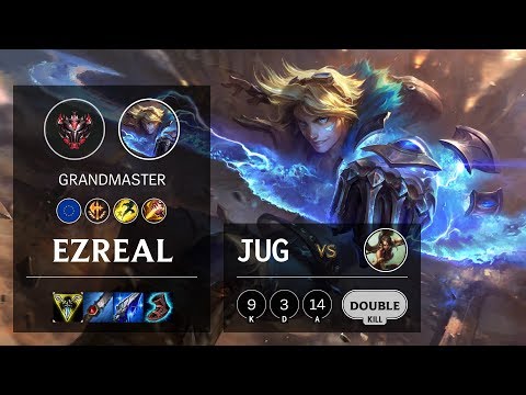 Ezreal Jungle vs Nidalee - EUW Grandmaster Patch 10.10