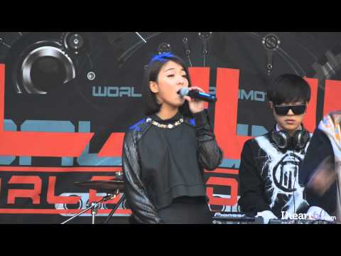 [FANCAM] 140308 f(x) Luna & Play the Siren - Dream Drive at Baljunso Rehearsal