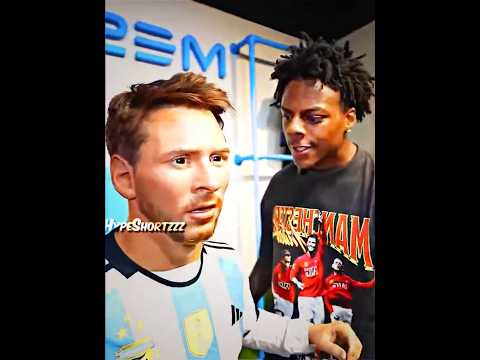 IShowSpeed VS Messi Fan 👀😬