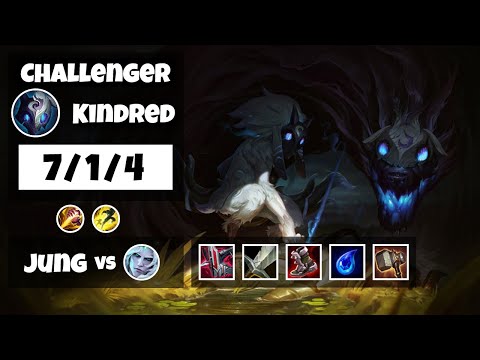 Kindred 11.14 S11 Jungle Challenger Replay (7/1/4) - BR