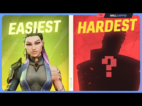 Every Valorant Agent Ranked from EASIEST to HARDEST