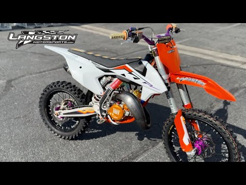Used 2024 KTM 85 SX 19/16 Supermini Dirt Bike For Sale In Perris, CA