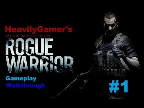 Rogue Warrior Gameplay Walkthrough Part:1:S.N.A.F.U,K.I.S.S (Mickey Rourke Voice)