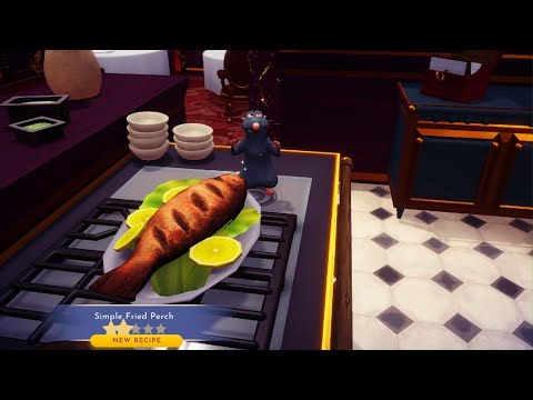 Disney Dreamlight Valley: How to Make Simple Fried Perch
