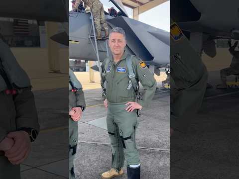 Lt. Col. Wigton flies the F-15EX Eagle II, latest fighter in the Air Guard. Why do you serve?
