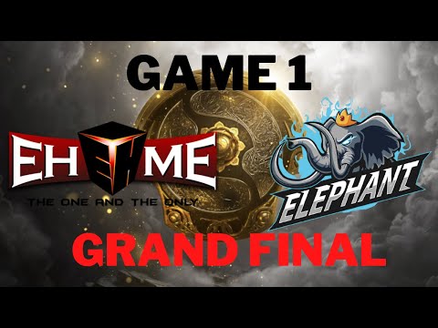 EN TI10 | CN Qualifiers | EHOME vs Elephant | Grand Final | Game 1 | Bo5
