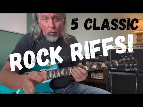 Classic Rock Riffs You Can Actually Learn | ZZ Top & MORE!