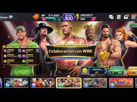 KOF AllStar X WWE:  1 Summon