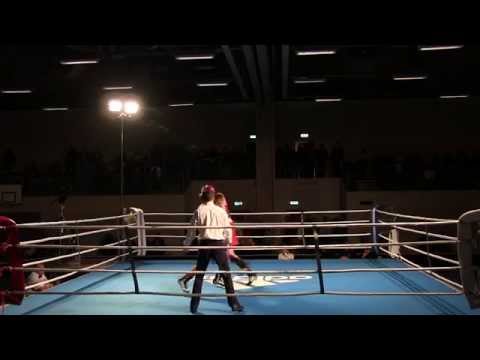 Linus Andersson vs Mustafa El-Molla - kvartfinal SM boxning 2014