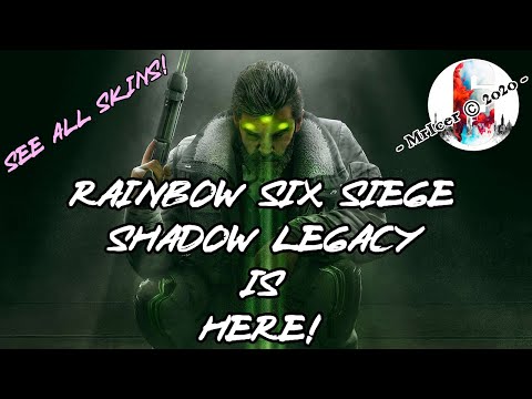 Shadow Legacy is here - See Everything - Seasonal-skins, Battle Pass and Bundles - Rainbow Six Siege