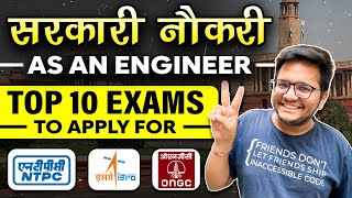 Government Job after B.Tech Computer Science | 10 Exams to get a Government Job