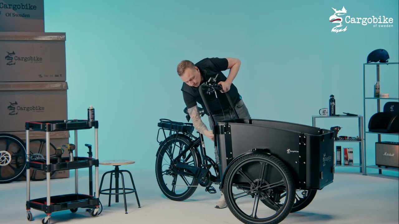 Lenker am Cargobike Flex einstellen