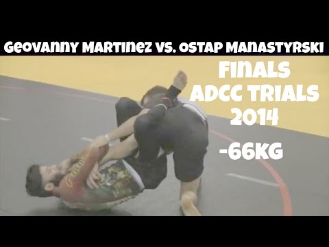 Geovanny Martinez vs. Ostap Manastyrski: 2014 ADCC North American Trials FINALS -66kg