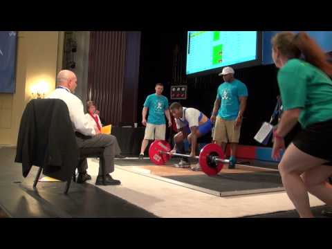 Willie Diggins Team NC Powerlifter -2014 USA Games