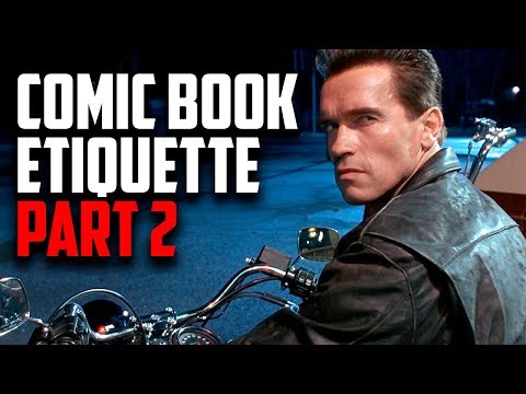 I'll Be Back - Comic Book Etiquette Part 2 - Surviving the Con & SDCC Hall H