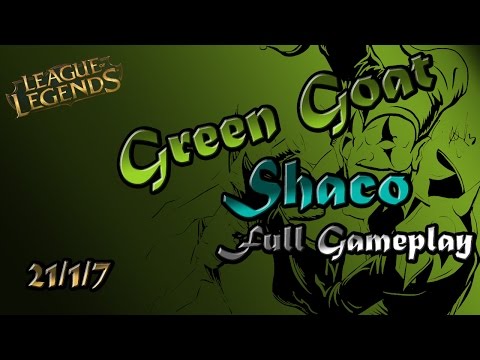 LoL s7 | AP Shaco Jungler | 21-1-7 | Full Gameplay
