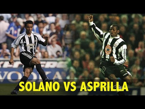 Nolberto Solano vs.  Faustino Asprilla ¿quién brilló más en New Castle?