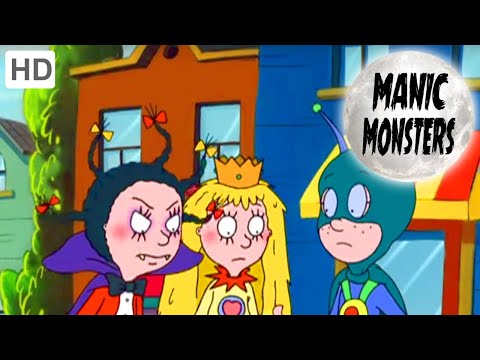 👧🏻 Mona the Vampire ❤️ Ep 204 - THE COLUMBUS TRIANGLE 👧🏻 Scary Cartoons for Kid