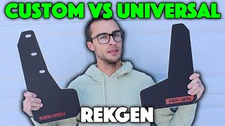REK GEN Mudflap Review and Install - Custom Fit vs Universal Mount