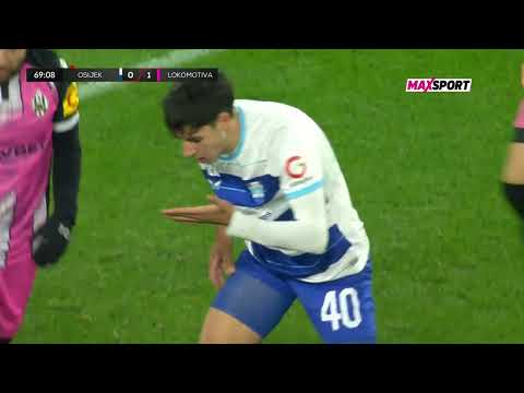 OSIJEK vs LOKOMOTIVA 1:1 (14. kolo, SuperSportHNL 25/26)
