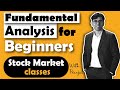 How to do Fundamental Analysis for Beginners | Stock Market classes for Beginners