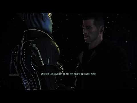 Shepard Tries to Kiss Samara and Gets Rejected (Romance) - Mass Effect Legendary Edition