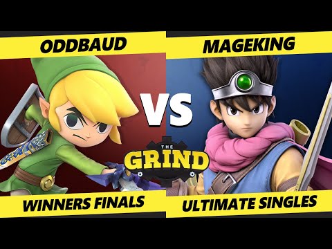 The Grind 130 Online Winners Finals - OddBaud (Toon Link) Vs. Mageking (Robin, Hero) Smash Ultimate