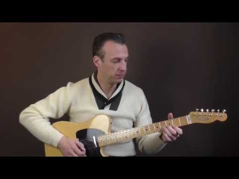 Rockabilly Guitar Lesson - Buddy Holly - I'm Gonna Love You Too - Intro