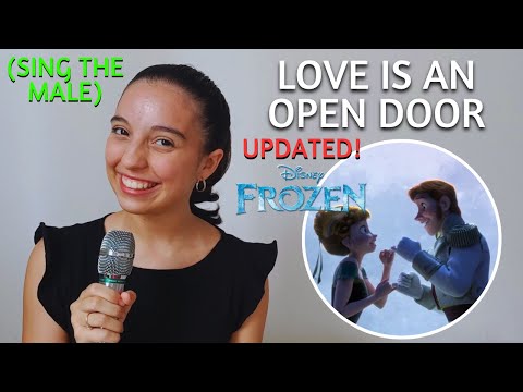 Love Is An Open Door (Anna's Part Only - Karaoke) - Frozen *UPDATED*
