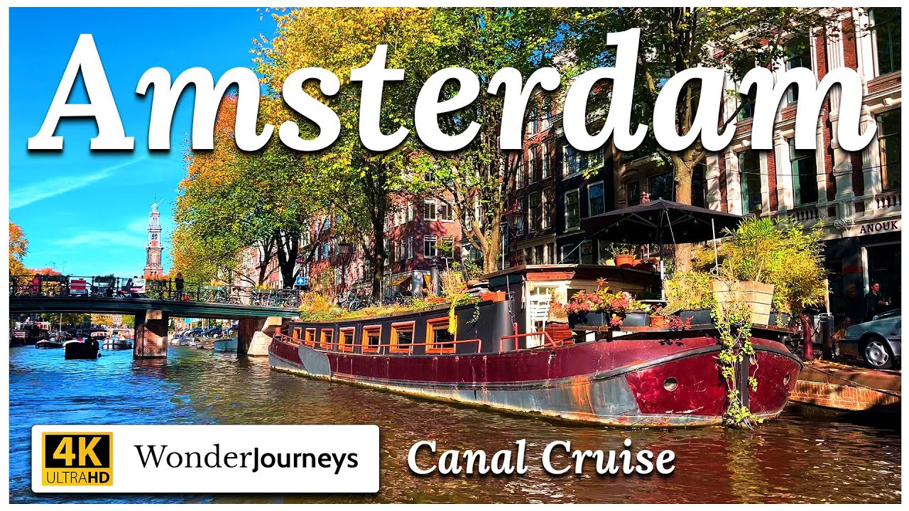 Amsterdam Canal Cruise - 4K