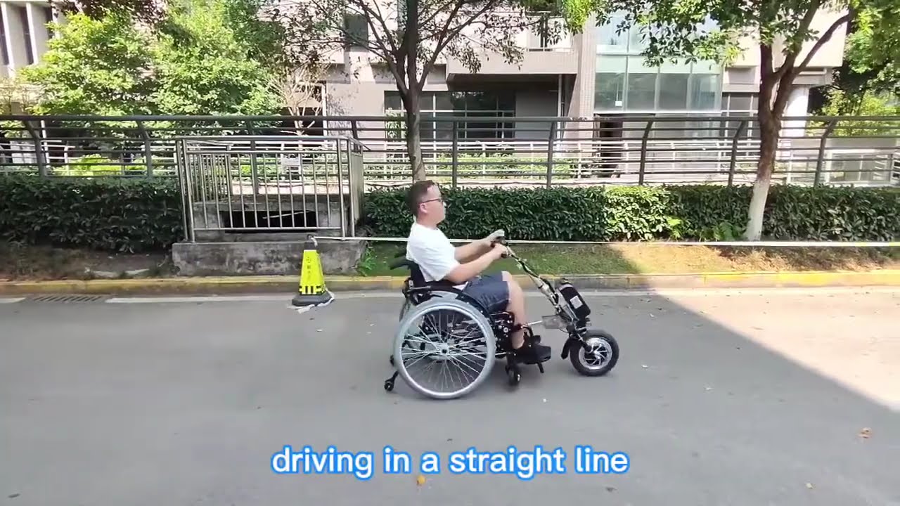 YSH1004——Electric wheelchair head = have electric tricycle + ordinary wheelchair at the same time?