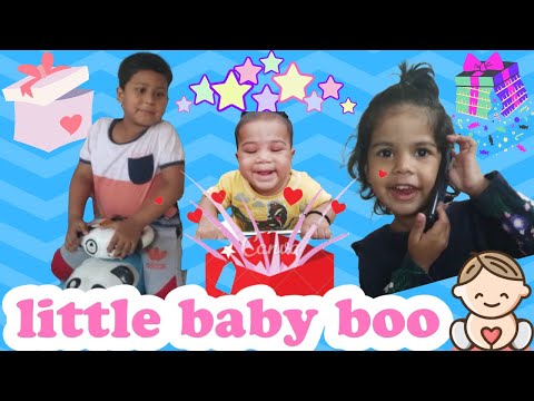 Zohair👦 Maaham👸 Pretend Play | Surprise Gifts | Kids Play | 😚Baby Gift | Little Baby Boo😇