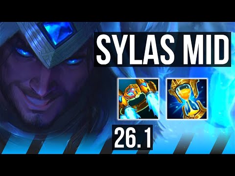 SYLAS vs IRELIA (MID) | KR Master | 26.1