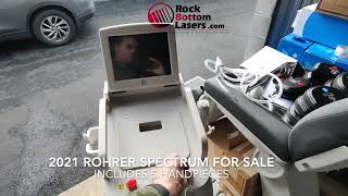 2021 Rohrer Aesthetics Spectrum Laser For Sale