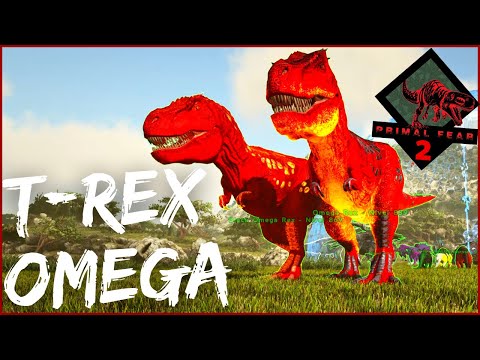 Ark Primal Fear Temp 2 Ep.56: DOMAMOS O OMEGA REX, E O MAIOR DANO JA VISTO!!!
