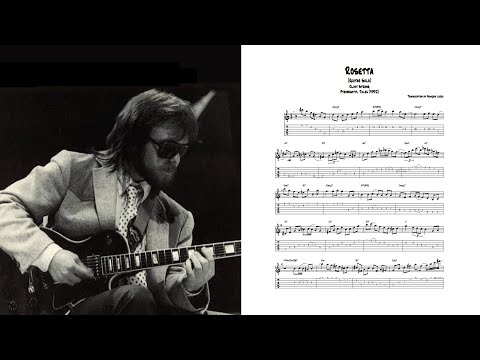 Rosetta - Clint Strong (Transcription)
