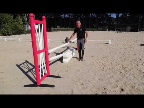 Walking the striding between jumps with Andrew McLean