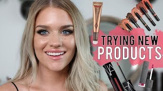 TRYING ON NEW PRODUCTS + CHIT CHAT
