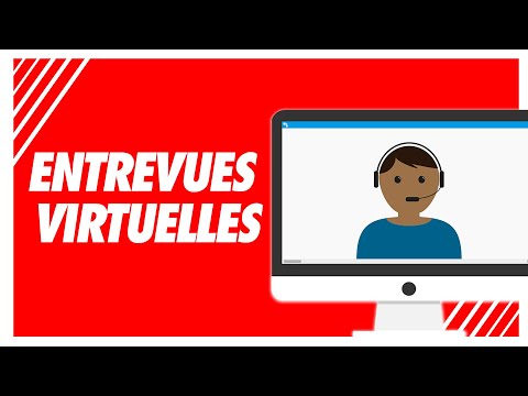 Conseils pour une entrevue virtuelle - SANS MATÉRIEL