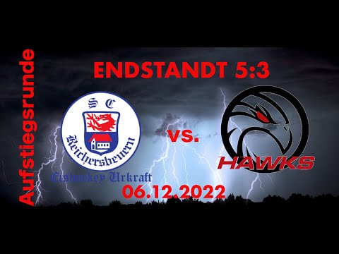Auswärtsfahrt: SC Reichersbeuern vs. ESC Hassfurt HAWKS Meisterrunde 22/23 - Endstand 5:3 - 06.01.23